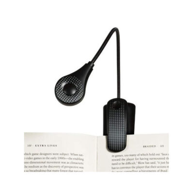 8-LED Sureflex80 Black Dots - Leselampe warmweiß mit Klammer