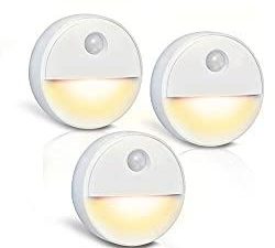 LED-Nachtlicht mit Bewegungsmelder, Batteriebetrieben